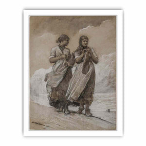 Fisher Girls on Shore, Tynemouth