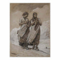 Fisher Girls on Shore, Tynemouth