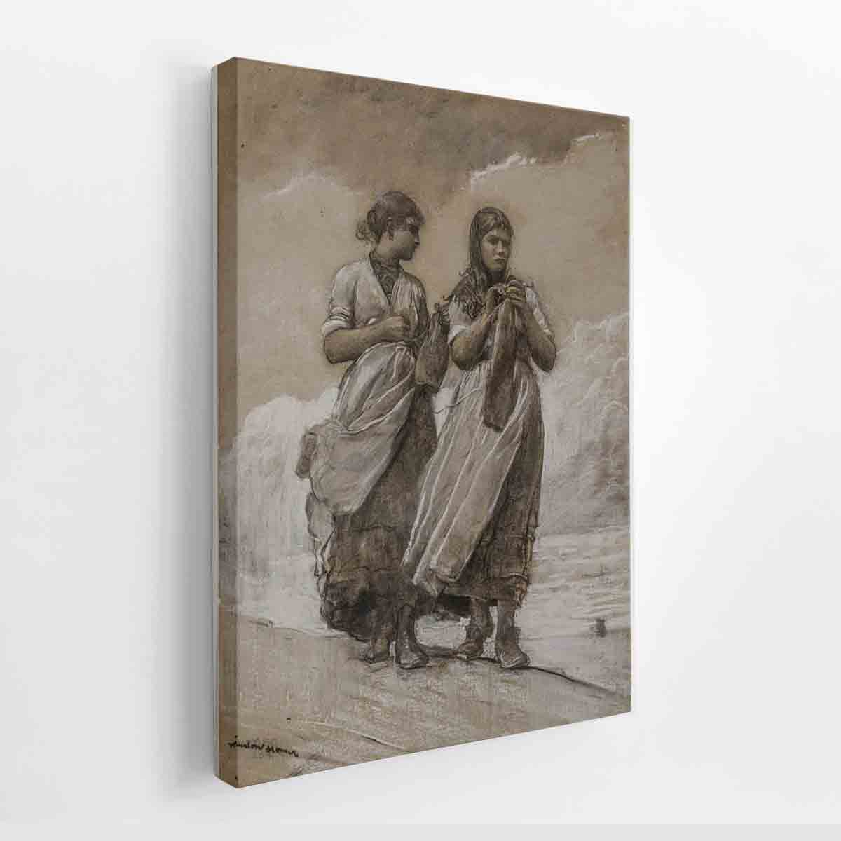 Fisher Girls on Shore, Tynemouth