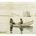 Boys Fishing, Gloucester Harbor