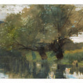Pond and Willows, Houghton Farm