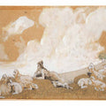 Girl and sheep