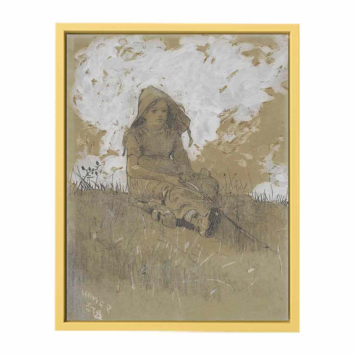 Girl in a Sunbonnet
