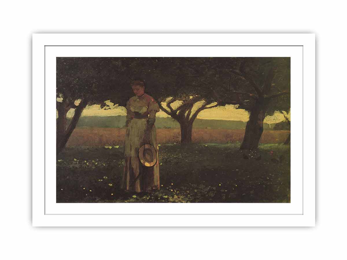 Girl in the Orchard
