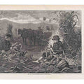 The Last Days of Harvest – Drawn by Winslow Homer
