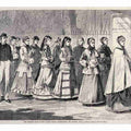 The Morning Walk - Young Ladies' School Promenading the Avenue