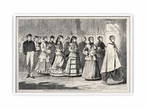 The Morning Walk - Young Ladies' School Promenading the Avenue