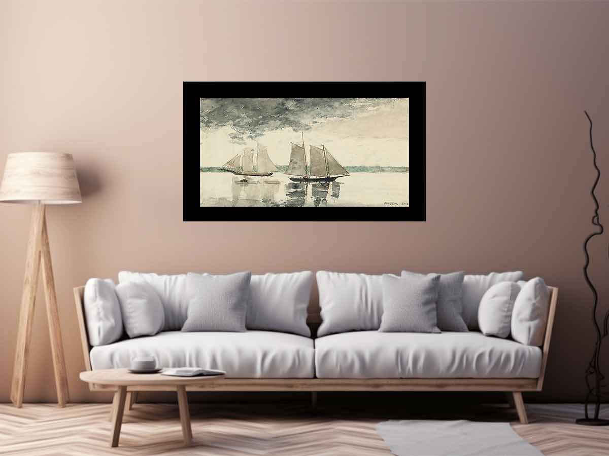 Two schooners