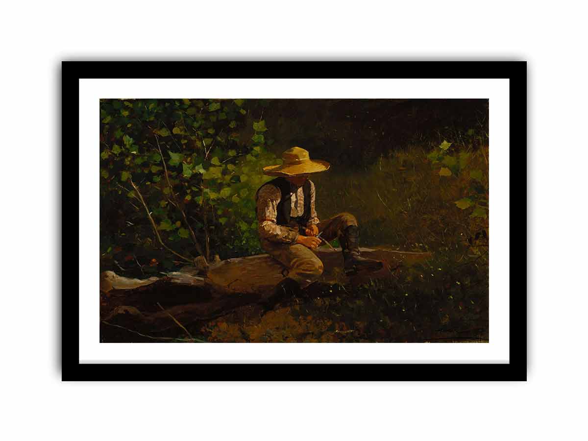 The whittling Boy