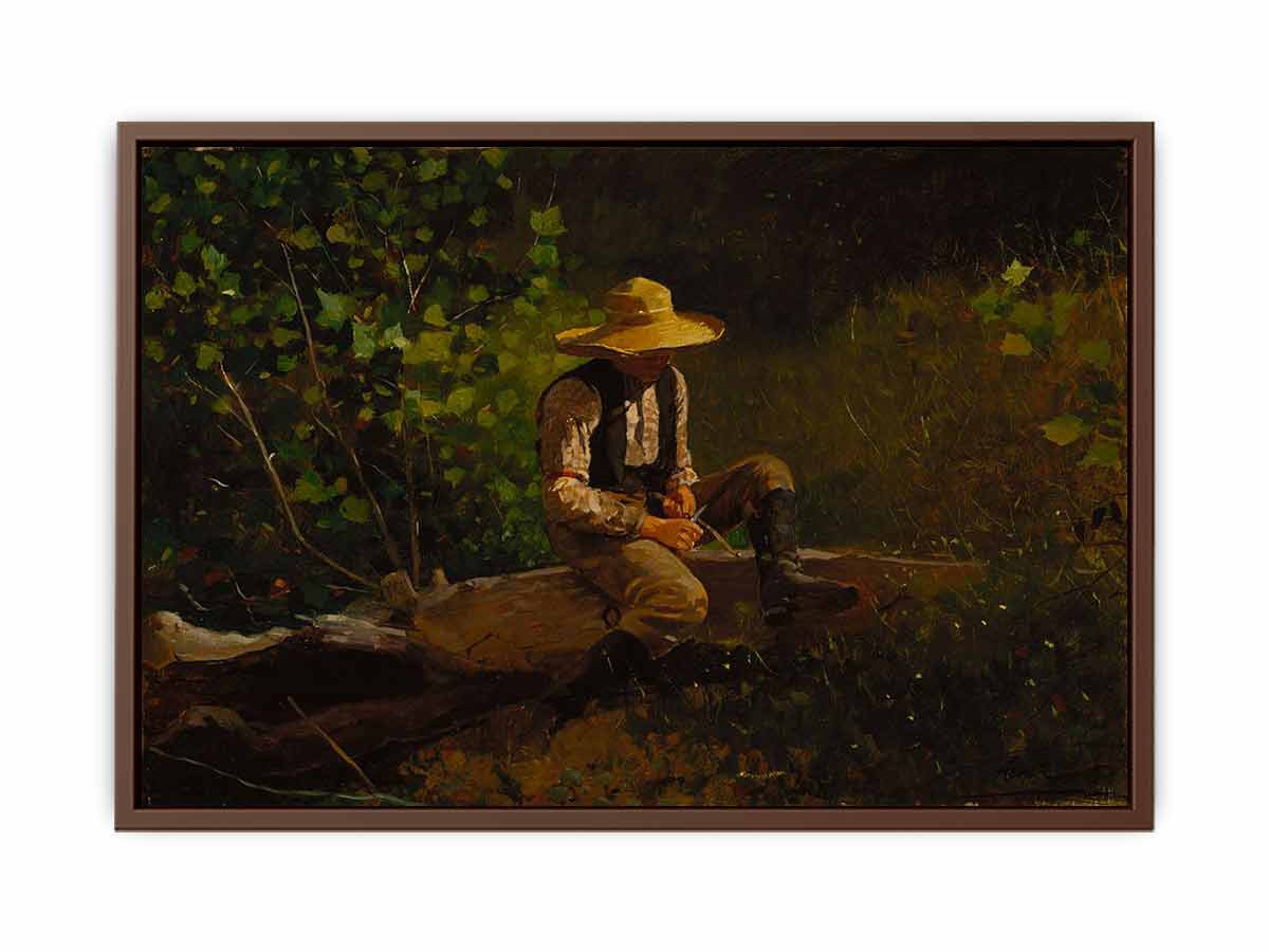 The whittling Boy