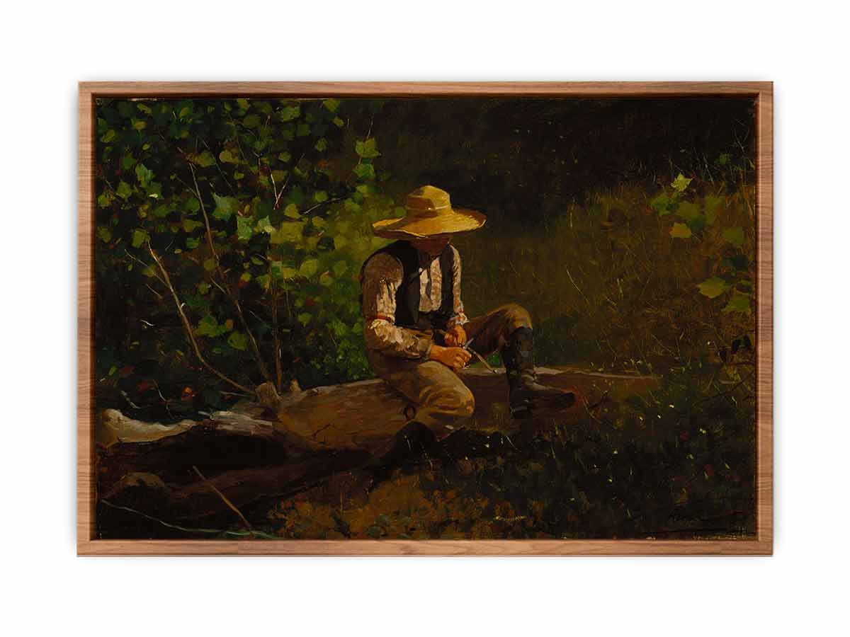 The whittling Boy