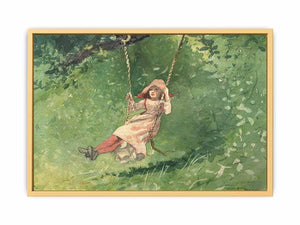 Girl on a Swing
