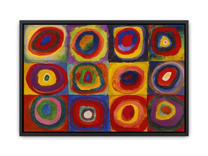 Squares with Concentric Rings