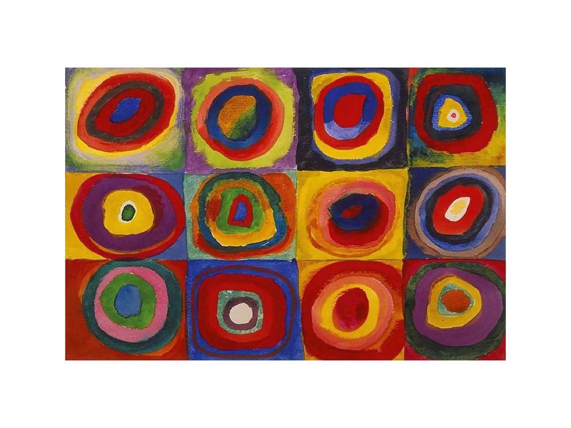 Squares with Concentric Rings