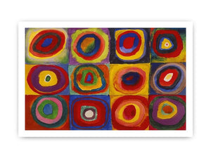 Squares with Concentric Rings