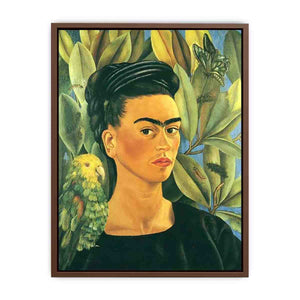 Self-Portrait with Bonito - Frida Kahlo