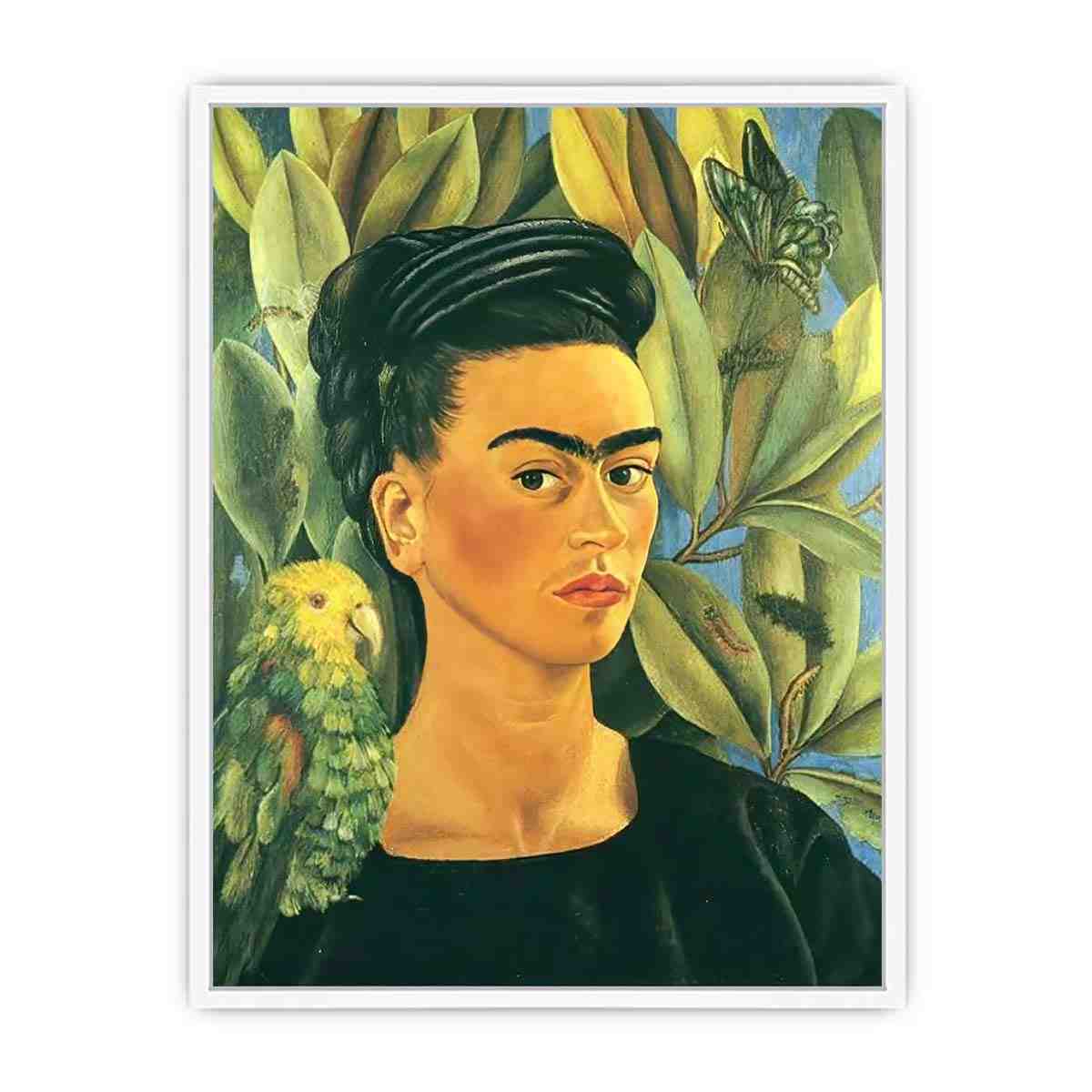 Self-Portrait with Bonito - Frida Kahlo