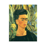 Self-Portrait with Bonito - Frida Kahlo artwork preview
