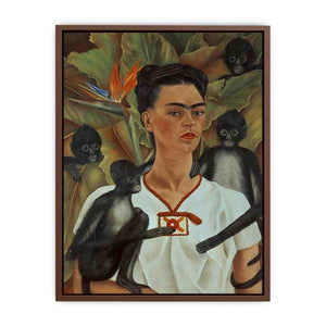 Self-Portrait monkeys - Frida Kahlo