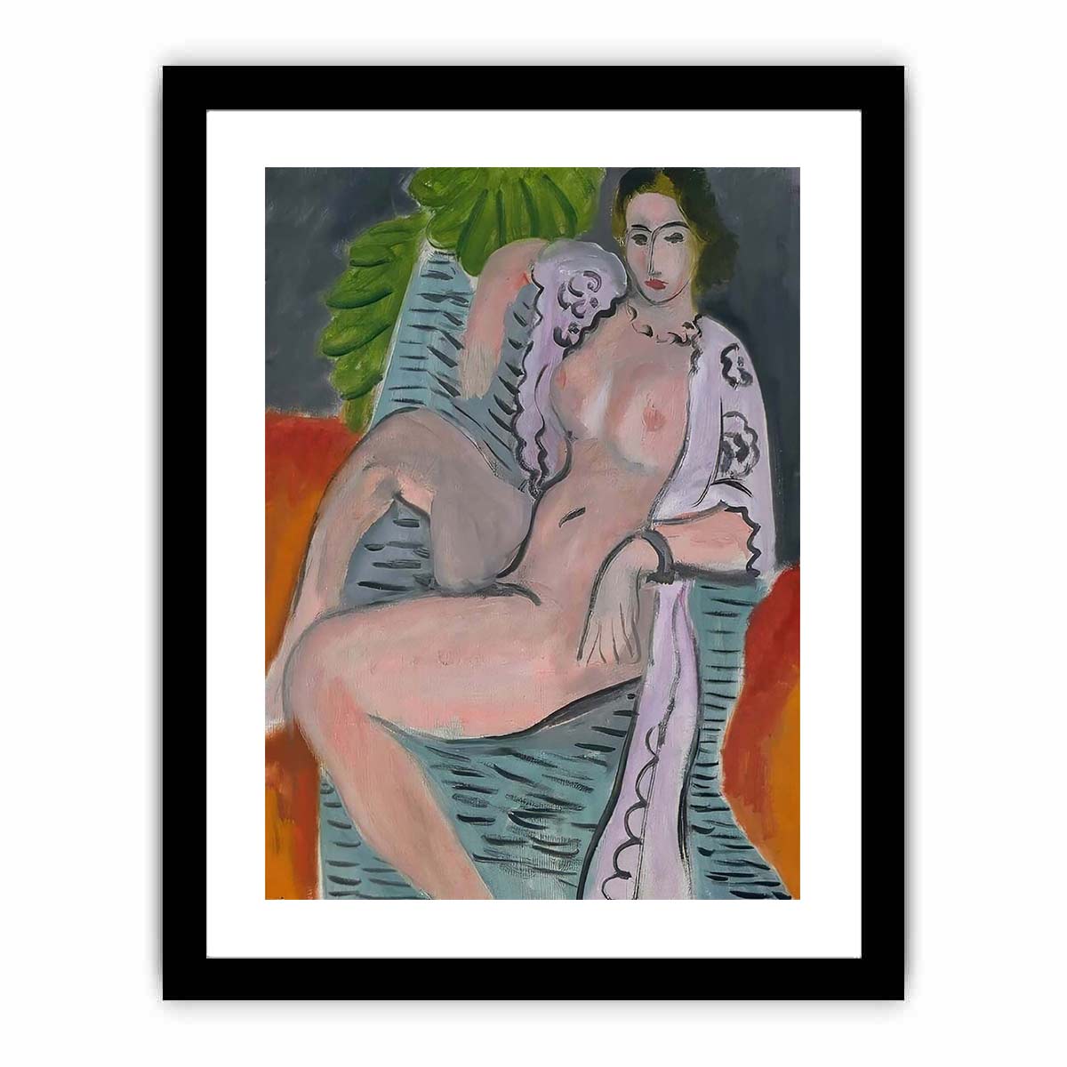 Draped Nude  by Henri Matisse