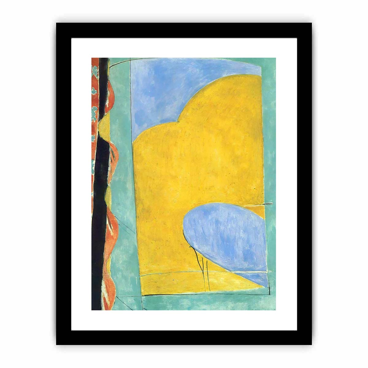 yellow Curtain