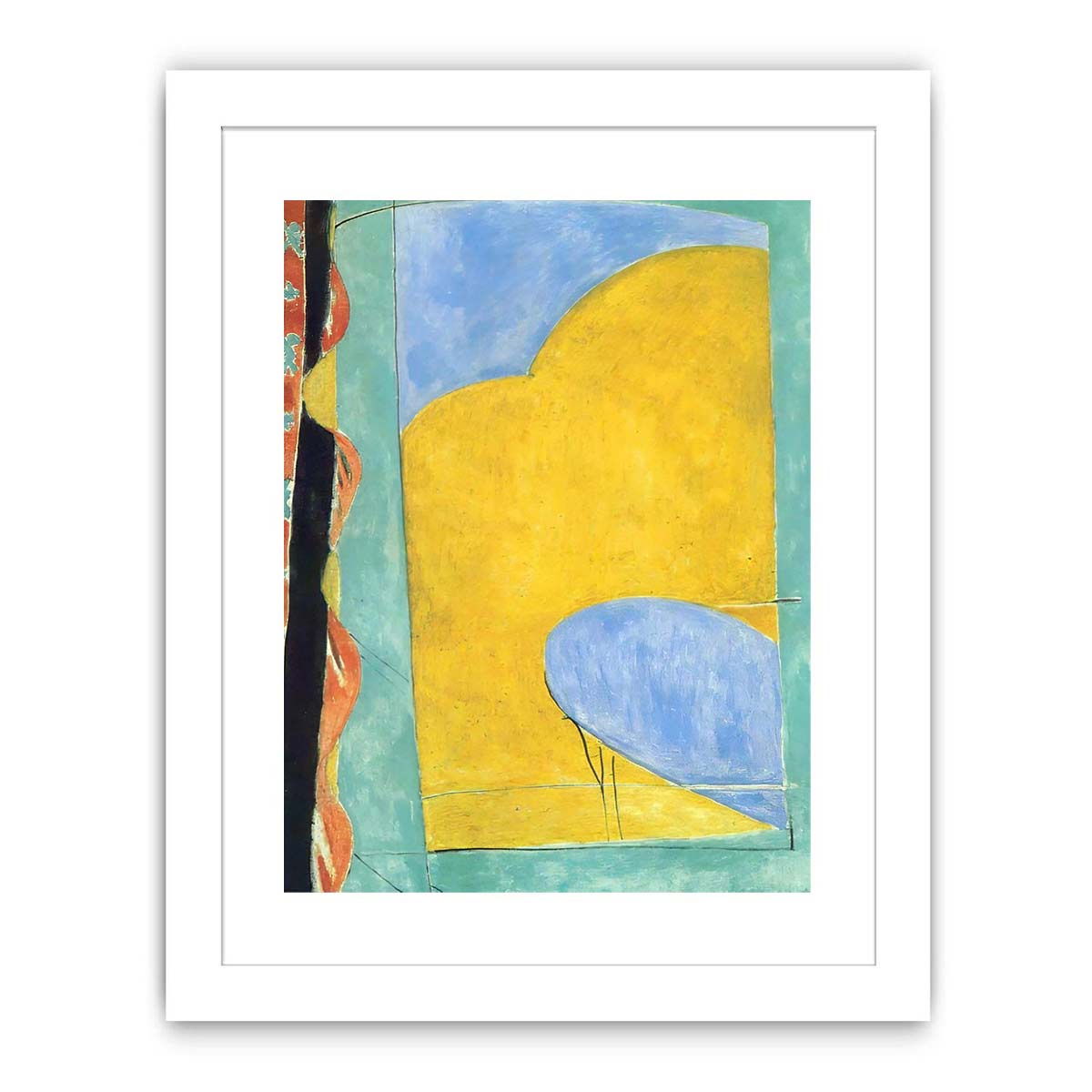 yellow Curtain