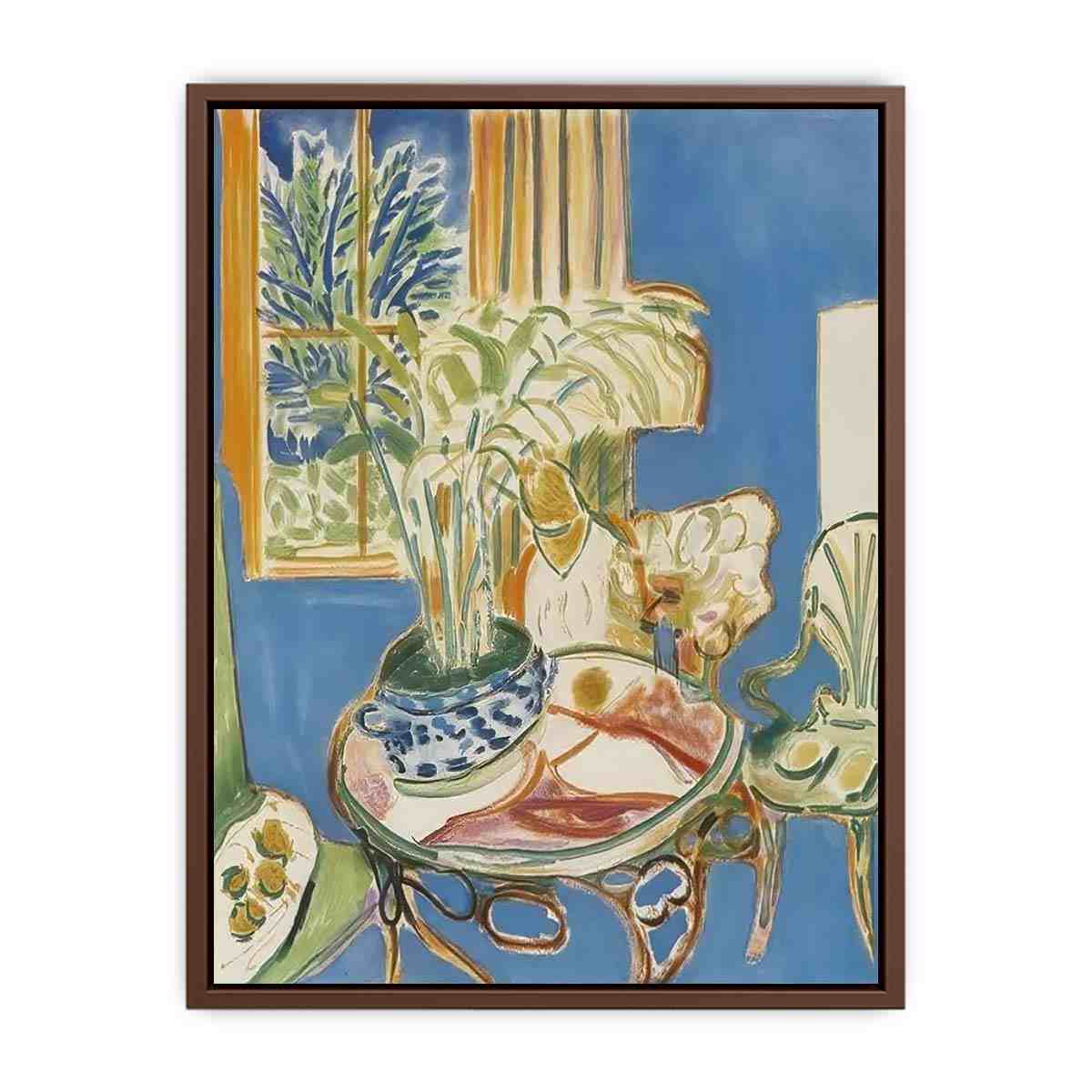 Blue Interior by Henri Matisse
