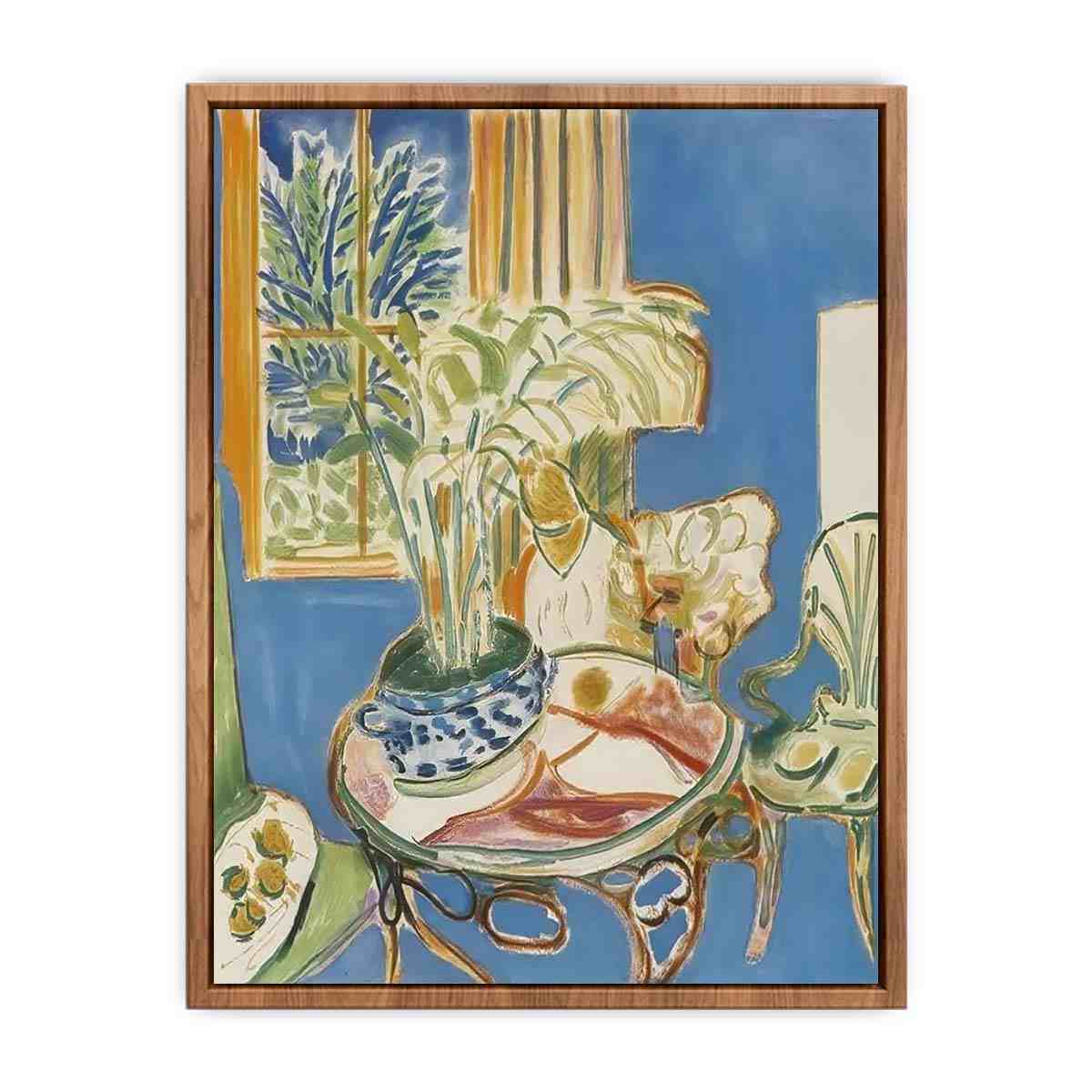 Blue Interior by Henri Matisse