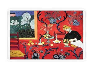 The Dessert: Harmony in Red  by Henri Matisse