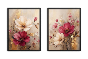 Flower Painting Set of 2