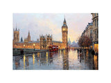Iconic London Tower artwork preview