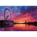 London Eye Sunset