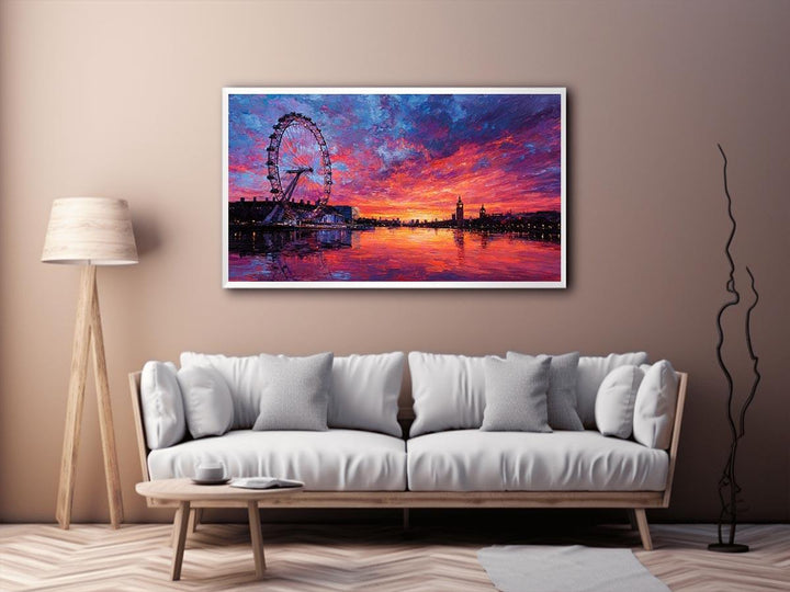 London Eye Sunset