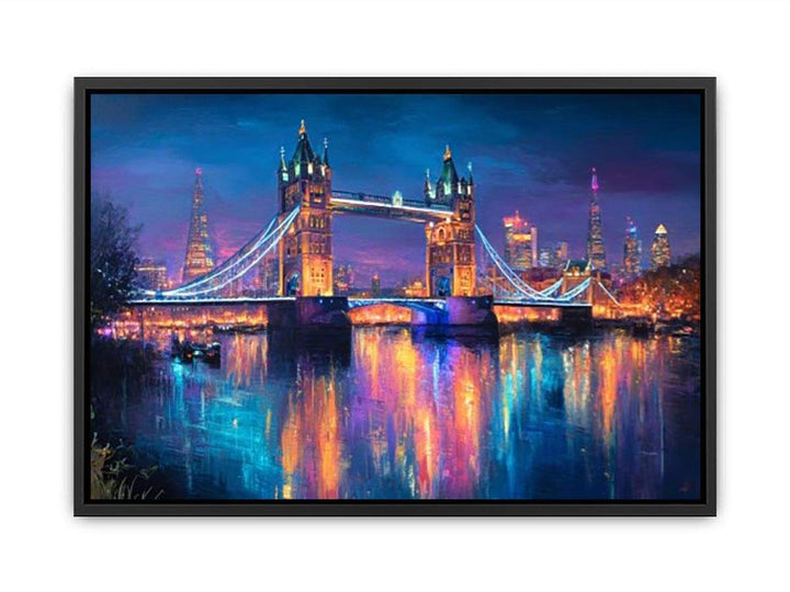 London Illuminated at Night