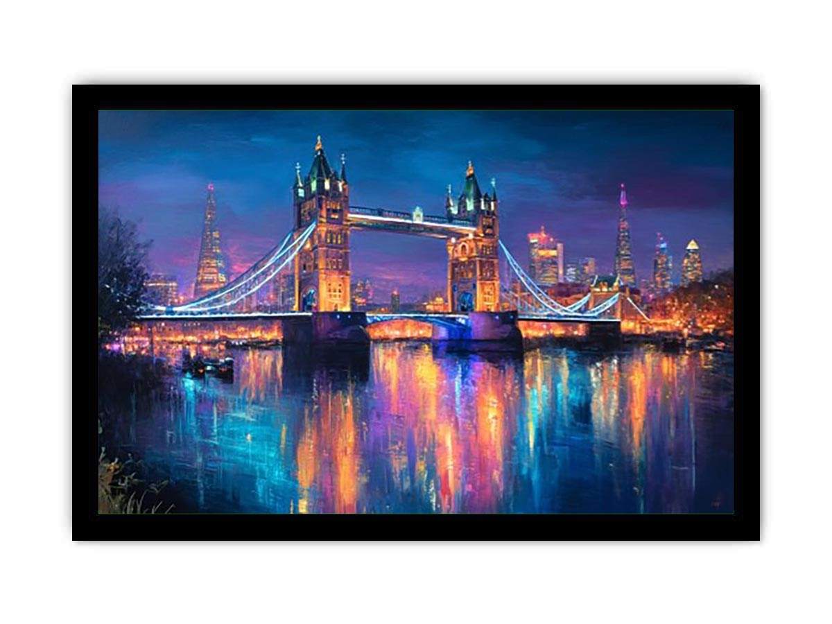 London Illuminated at Night