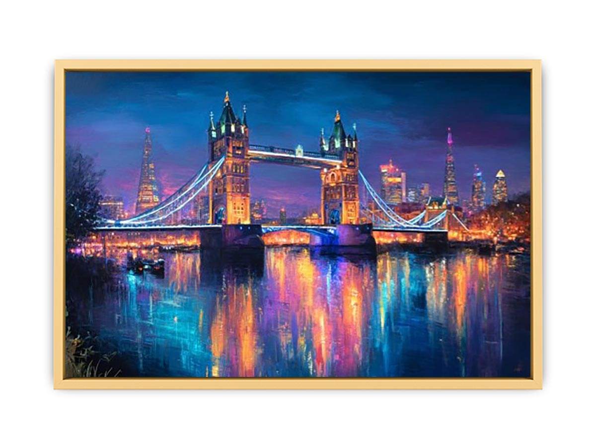 London Illuminated at Night
