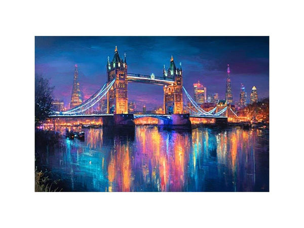 London Illuminated at Night