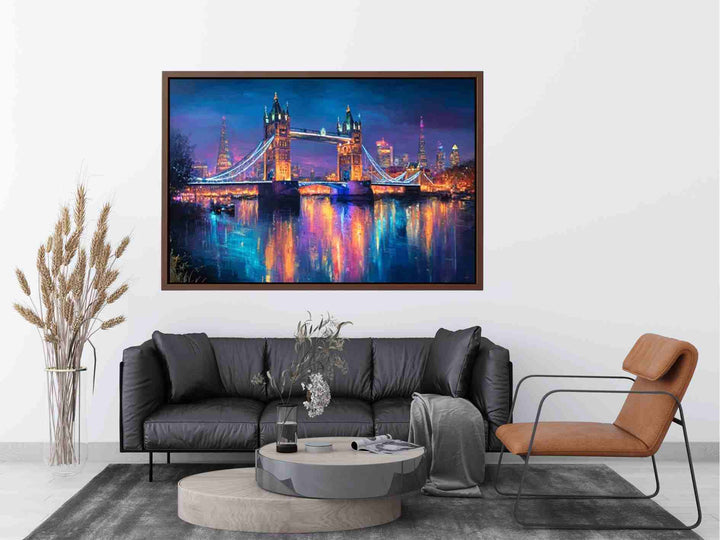 London Illuminated at Night