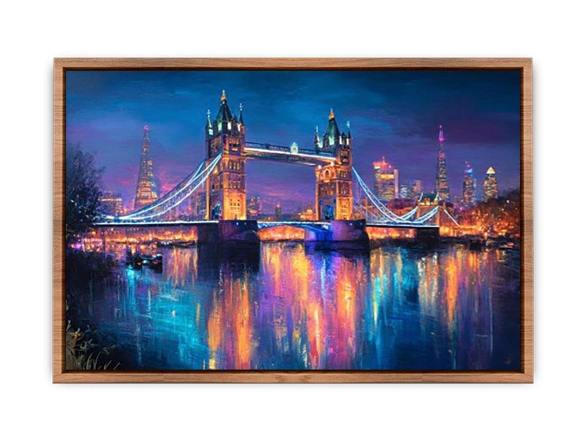London Illuminated at Night