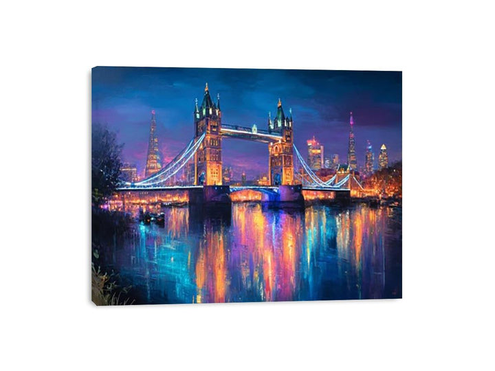 London Illuminated at Night