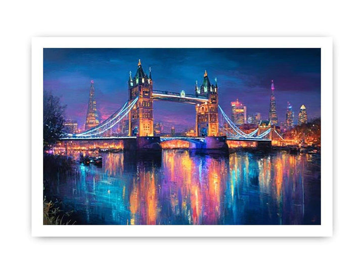 London Illuminated at Night