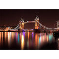 Iconic  londo  tower Bridge Illuminated at Night