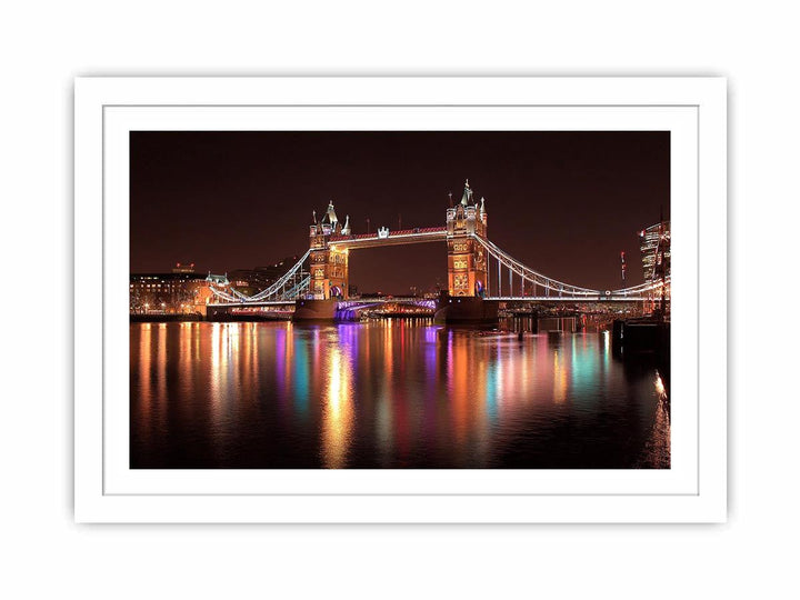Iconic  londo  tower Bridge Illuminated at Night
