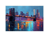 Brooklyin Bridge Abstract artwork preview