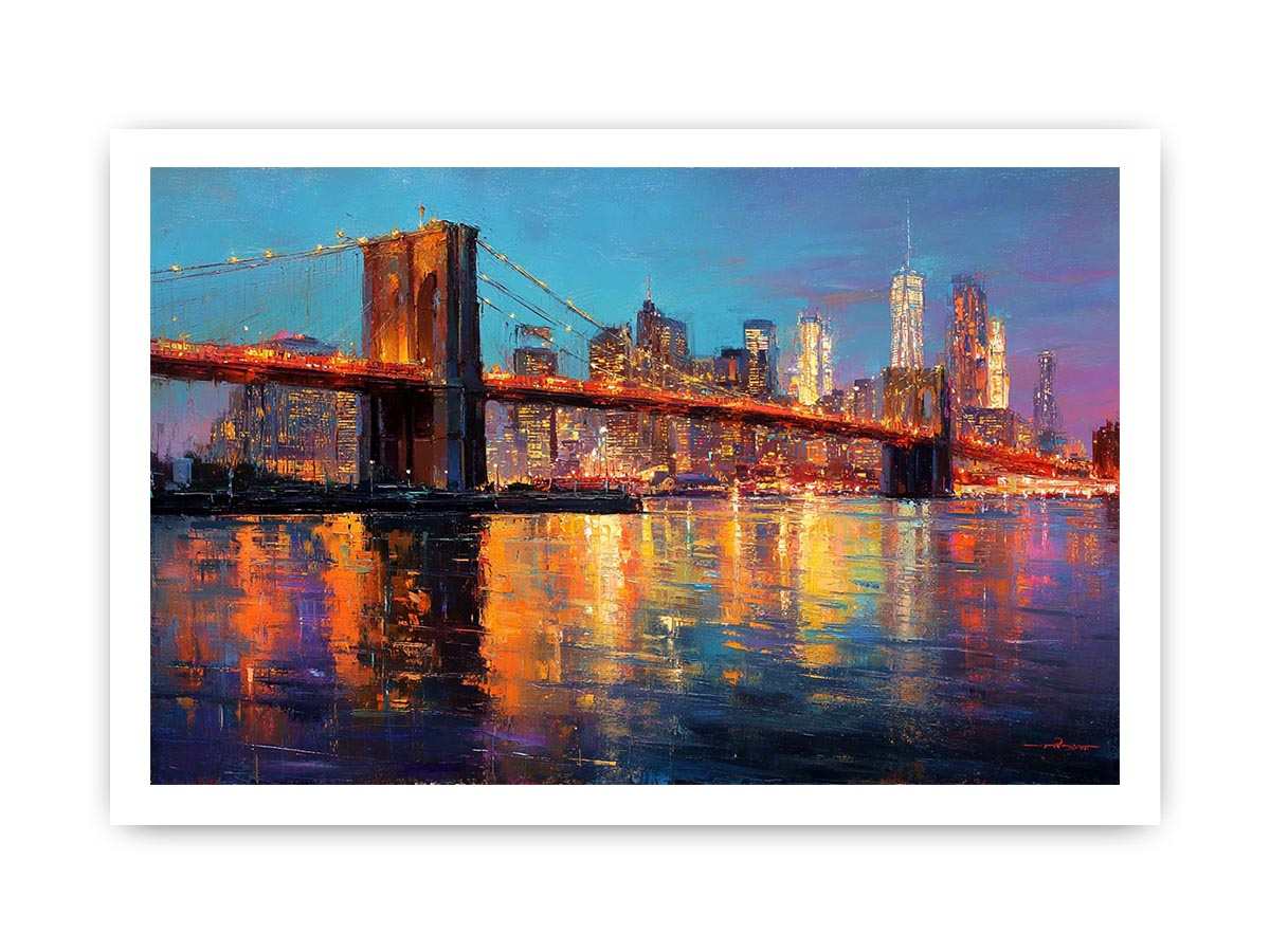 Brooklyn Bridge Twilight