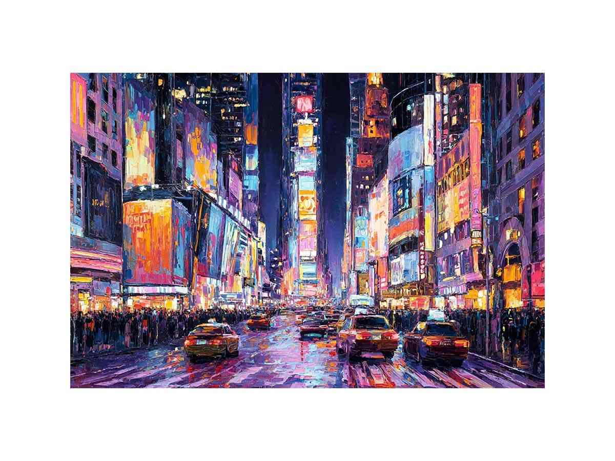 Times Square Glow