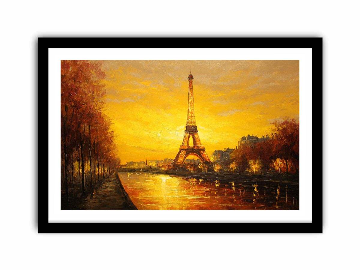 Eiffel Tower Sunset