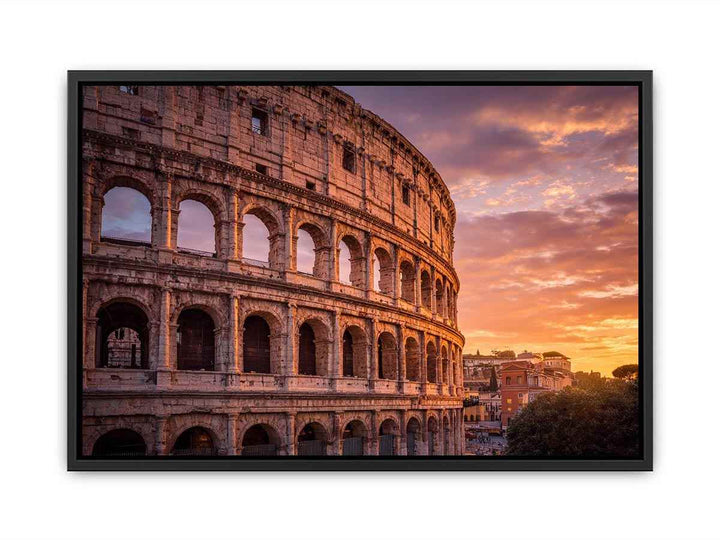 Rome Colosseum Sunset