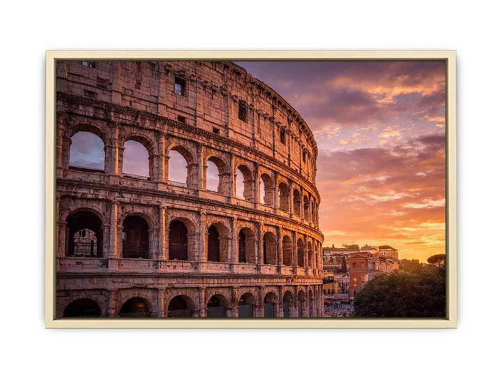 Rome Colosseum Sunset