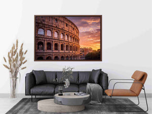 Rome Colosseum Sunset